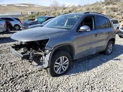 Salvage cars for sale from Copart Reno, NV: 2016 Volkswagen Tiguan S