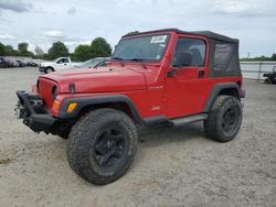 Jeep salvage cars for sale: 2000 Jeep Wrangler / TJ SE