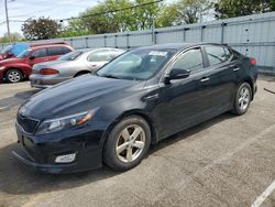 KIA salvage cars for sale: 2015 KIA Optima LX