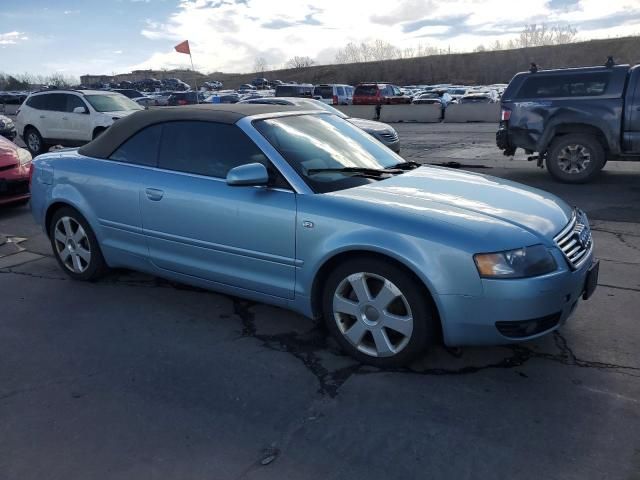 2005 Audi A4 Quattro Cabriolet