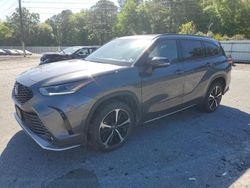 Toyota Highlander salvage cars for sale: 2022 Toyota Highlander XSE