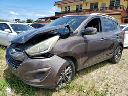 Hyundai Tucson gls Vehiculos salvage en venta: 2014 Hyundai Tucson GLS