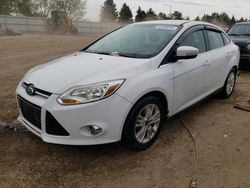 Ford Focus SEL salvage cars for sale: 2012 Ford Focus SEL