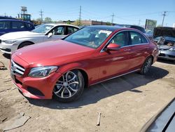 Mercedes-Benz c 300 4matic Vehiculos salvage en venta: 2017 Mercedes-Benz C 300 4matic