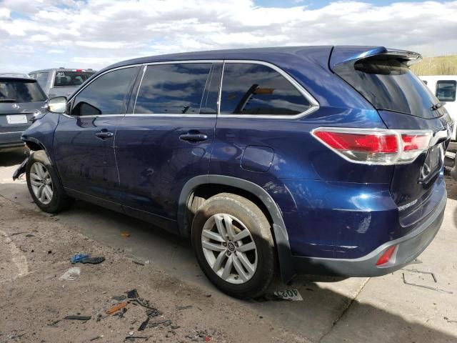 2016 Toyota Highlander LE