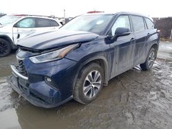 Toyota Highlander xle salvage cars for sale: 2021 Toyota Highlander XLE