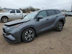 Toyota Highlander xle salvage cars for sale: 2021 Toyota Highlander XLE