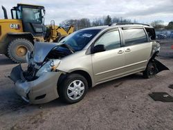 Salvage cars for sale from Copart Chalfont, PA: 2006 Toyota Sienna CE