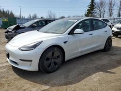 Tesla Vehiculos salvage en venta: 2022 Tesla Model 3