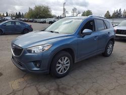 Salvage cars for sale from Copart Woodburn, OR: 2015 Mazda CX-5 Touring