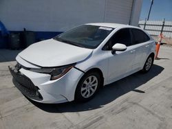 Toyota salvage cars for sale: 2020 Toyota Corolla LE