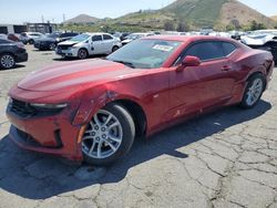 Salvage cars for sale from Copart Colton, CA: 2021 Chevrolet Camaro LS