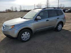 Salvage cars for sale from Copart Montreal Est, QC: 2009 Subaru Forester XS