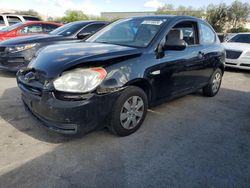 Hyundai salvage cars for sale: 2010 Hyundai Accent Blue