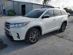 Salvage cars for sale from Copart Tulsa, OK: 2018 Toyota Highlander SE