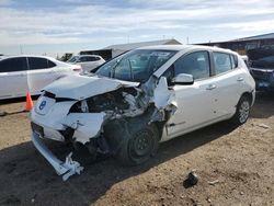 Salvage cars for sale from Copart Brighton, CO: 2017 Nissan Leaf S