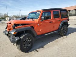 Vehiculos salvage en venta de Copart Fort Wayne, IN: 2019 Jeep Wrangler Unlimited Sport