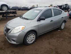 Nissan Versa salvage cars for sale: 2012 Nissan Versa S