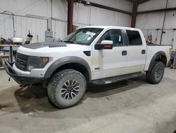 Ford f150 salvage cars for sale: 2013 Ford F150 SVT Raptor