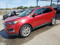 Ford Edge salvage cars for sale: 2023 Ford Edge Titanium