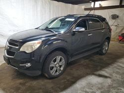 Salvage cars for sale from Copart Ebensburg, PA: 2011 Chevrolet Equinox LTZ