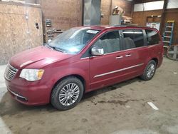 Salvage cars for sale from Copart Ebensburg, PA: 2014 Chrysler Town & Country Touring L