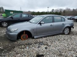 BMW 528 XI salvage cars for sale: 2008 BMW 528 XI