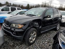 BMW salvage cars for sale: 2005 BMW X5 3.0I