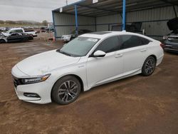 Salvage cars for sale from Copart Colorado Springs, CO: 2019 Honda Accord Hybrid EXL
