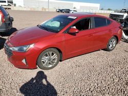 Vehiculos salvage en venta de Copart Phoenix, AZ: 2019 Hyundai Elantra SEL