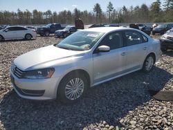 Volkswagen Passat salvage cars for sale: 2014 Volkswagen Passat S