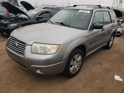 Subaru Forester 2.5x salvage cars for sale: 2007 Subaru Forester 2.5X