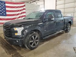 Salvage cars for sale from Copart Columbia, MO: 2015 Ford F150 Supercrew