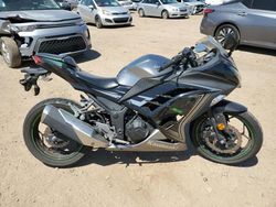 Kawasaki EX300 A salvage cars for sale: 2015 Kawasaki EX300 A