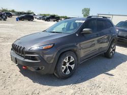 Jeep Cherokee Vehiculos salvage en venta: 2017 Jeep Cherokee Trailhawk
