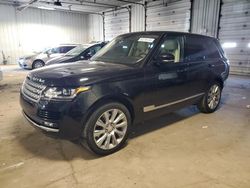 Land Rover Range Rover Supercharged salvage cars for sale: 2014 Land Rover Range Rover Supercharged