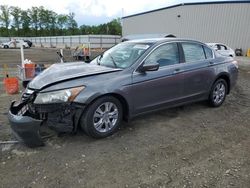 Salvage cars for sale from Copart Longview, TX: 2011 Honda Accord LXP