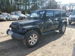 Jeep Wrangler salvage cars for sale: 2014 Jeep Wrangler Unlimited Sahara