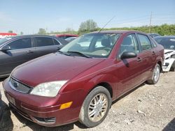 Ford salvage cars for sale: 2006 Ford Focus ZX4