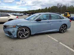 Honda salvage cars for sale: 2022 Honda Accord Sport SE