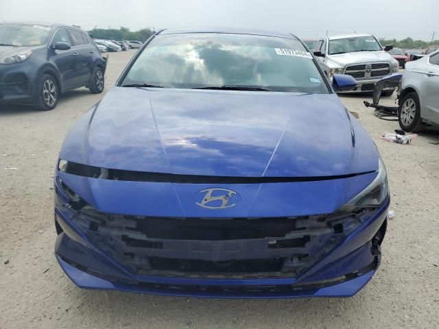 2023 Hyundai Elantra Blue