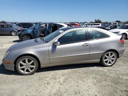 Mercedes-Benz salvage cars for sale: 2004 Mercedes-Benz C 320 Sport Coupe