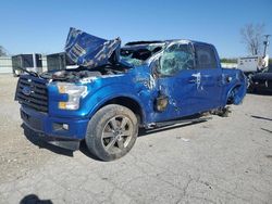 Ford f150 salvage cars for sale: 2017 Ford F150 Supercrew