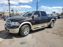 Salvage cars for sale from Copart Colorado Springs, CO: 2016 Dodge RAM 1500 Longhorn