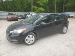 Salvage cars for sale from Copart Knightdale, NC: 2015 KIA Forte LX