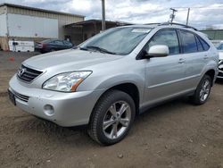 Salvage cars for sale from Copart New Britain, CT: 2007 Lexus RX 400H
