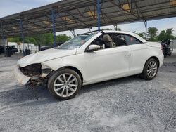 Salvage cars for sale from Copart Cartersville, GA: 2012 Volkswagen EOS Komfort