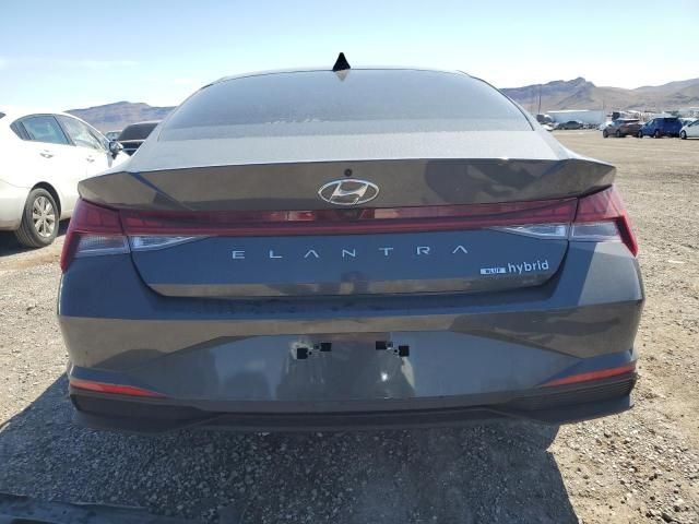 2023 Hyundai Elantra Blue