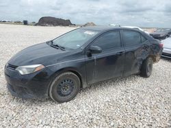 Toyota Corolla Vehiculos salvage en venta: 2016 Toyota Corolla L