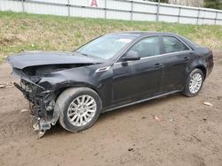 Salvage cars for sale from Copart Davison, MI: 2012 Cadillac CTS